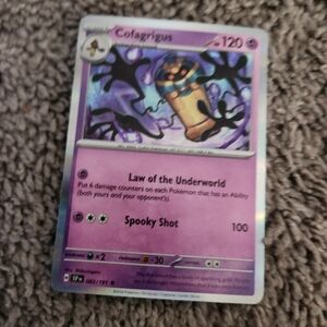 Cofagrigus 083/191 Sv08: Surging Sparks Reverse Holo